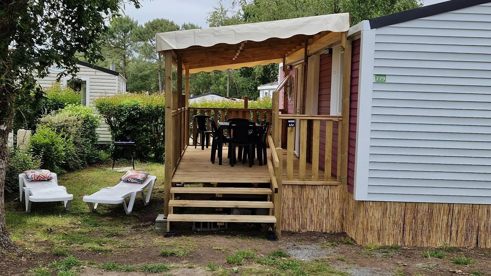 Parque de Campismo Mh2-Confort- 3Ch - 6 Pl - Tv- Lave Vaisselle - Wi-Fi - 